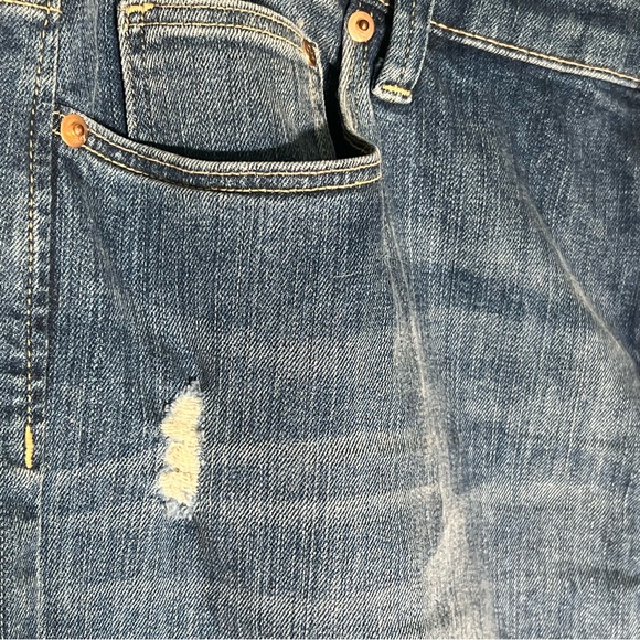 H&M Blue Denim Pencil Skirt - Picture 6 of 7